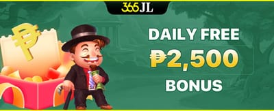 Daily Free ₱2,500 Bonus promotion